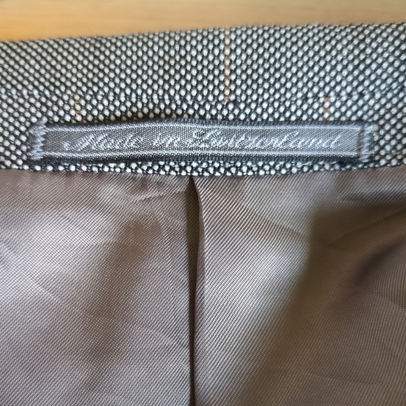 Ermenegildo Zegna Wool Plaid Houndstooth Blazer Sport Coat Jacket Size 52 (US L) - Picture 9 of 12